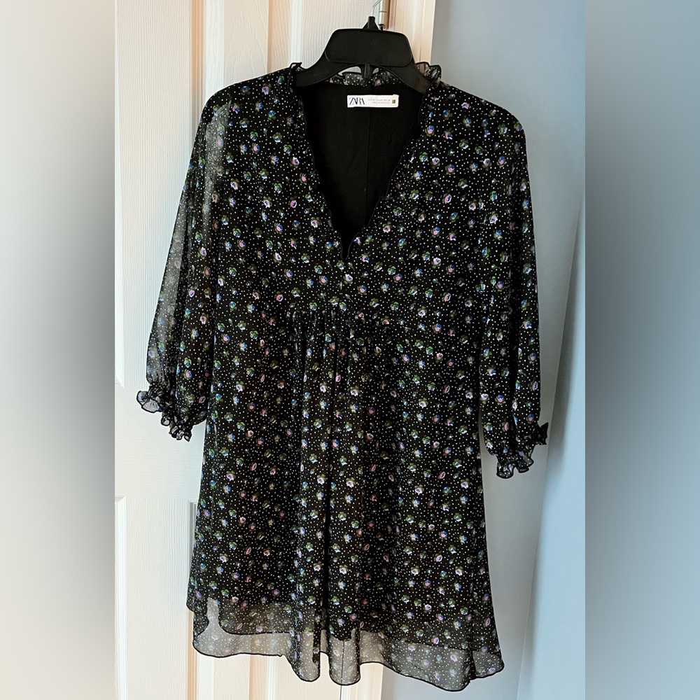 Zara, black, XS dress